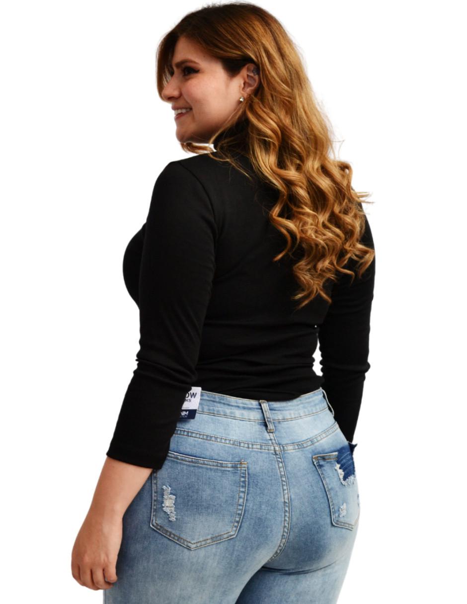 Blusa manga 3/4 para mujer 6
