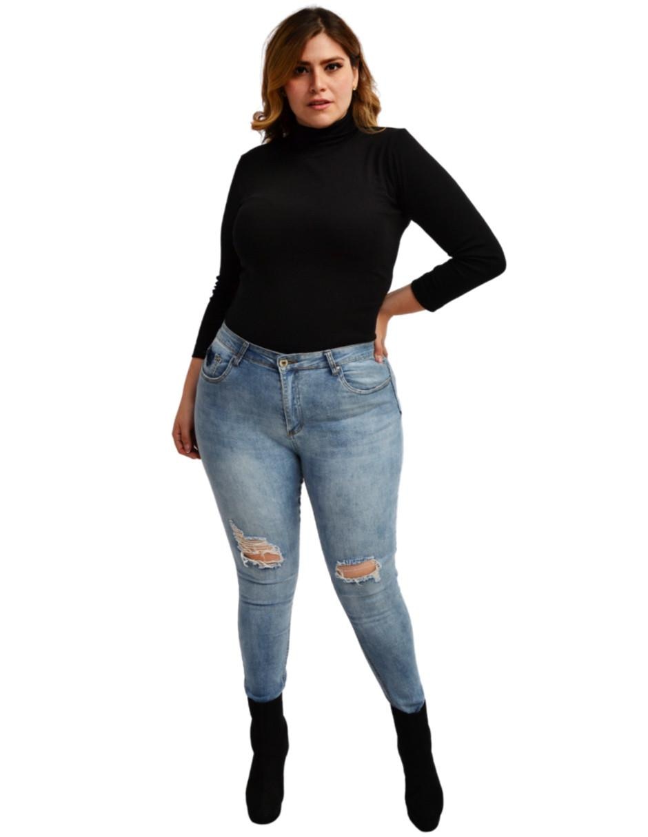 Blusa manga 3/4 para mujer 7