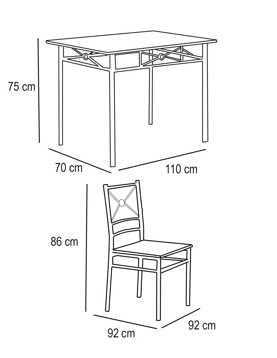Comedor para 2 personas 3