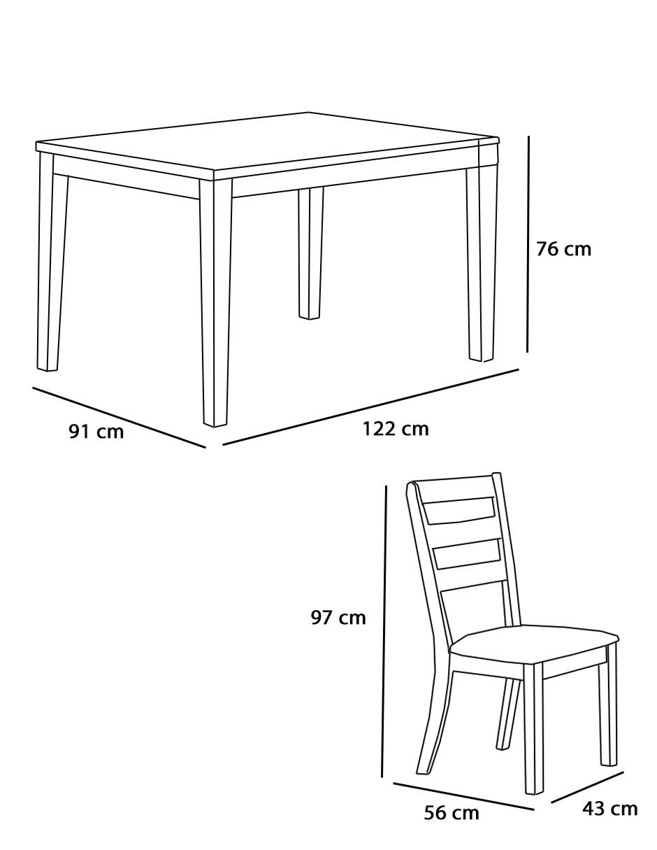Comedor para 2 personas