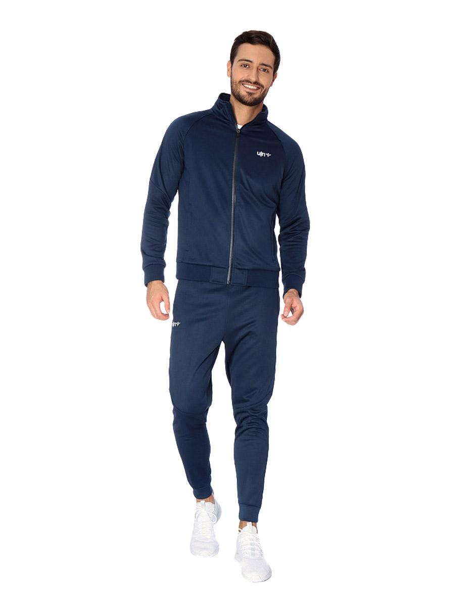 Conjunto deportivo regular con elástico para hombre Conjunto deportivo regular con elástico para hombre