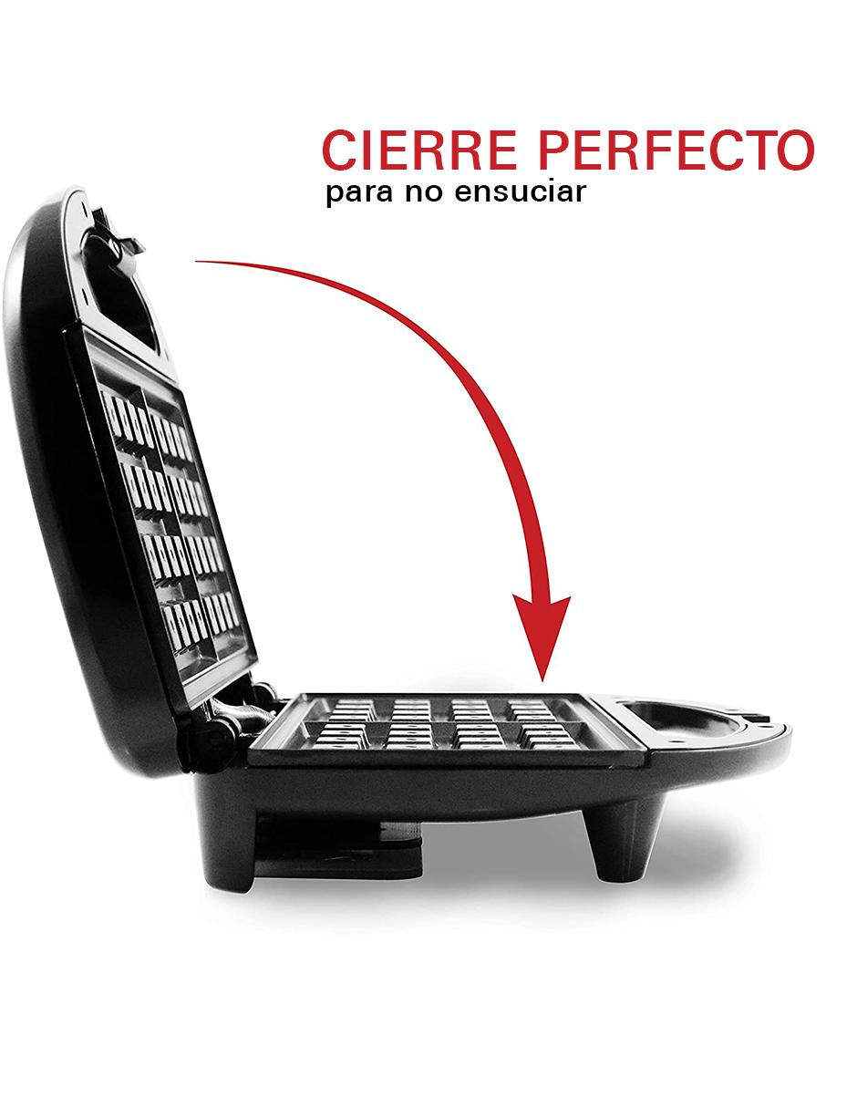 WAFLERA EWM-2007 ELITE GOURMET, NEGRO