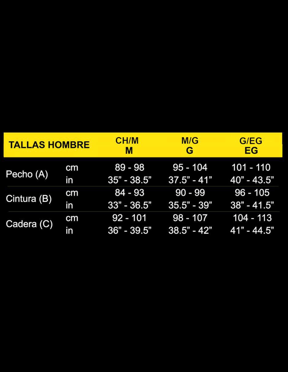 Malla compresión media para fitness de hombre 5