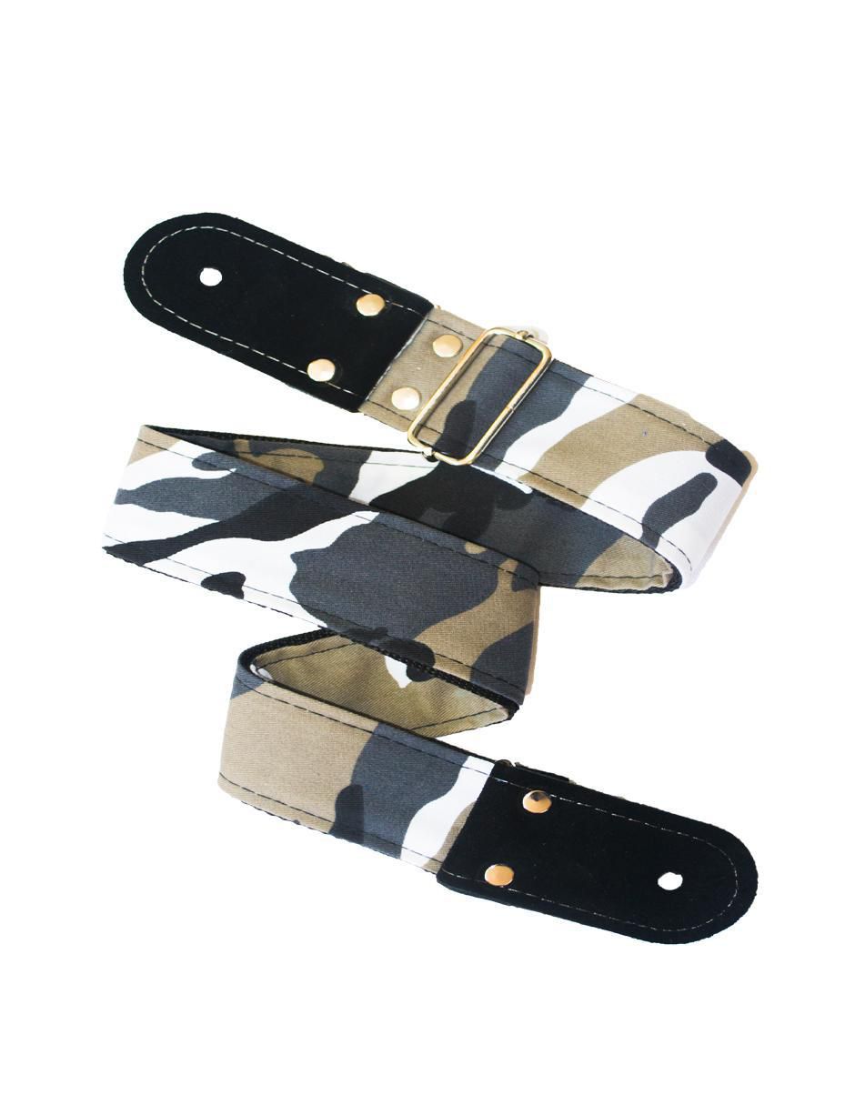 Correa para guitarra o bajo Kidam Camuflaje