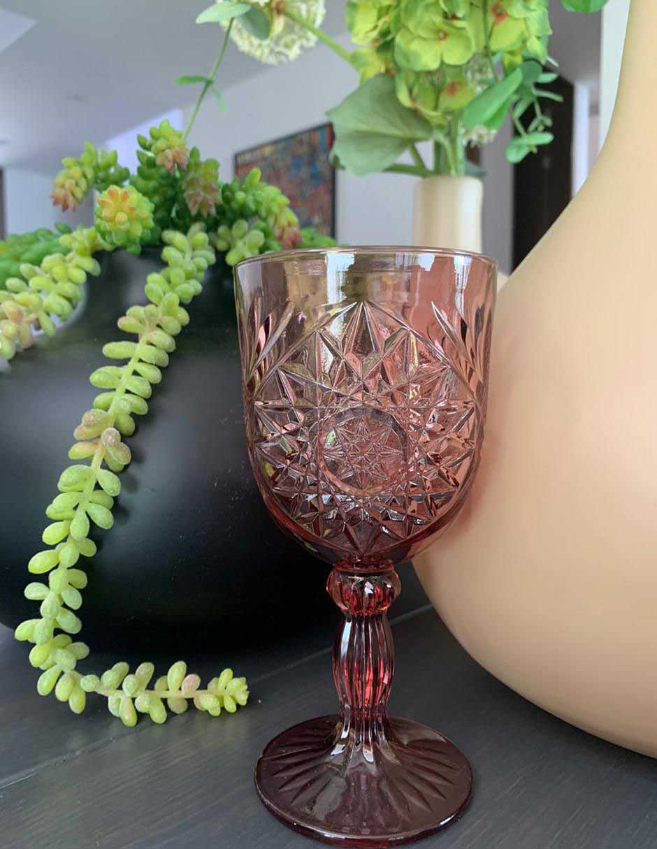 Set de copas universal Luliana Table Styling Stella de vidrio