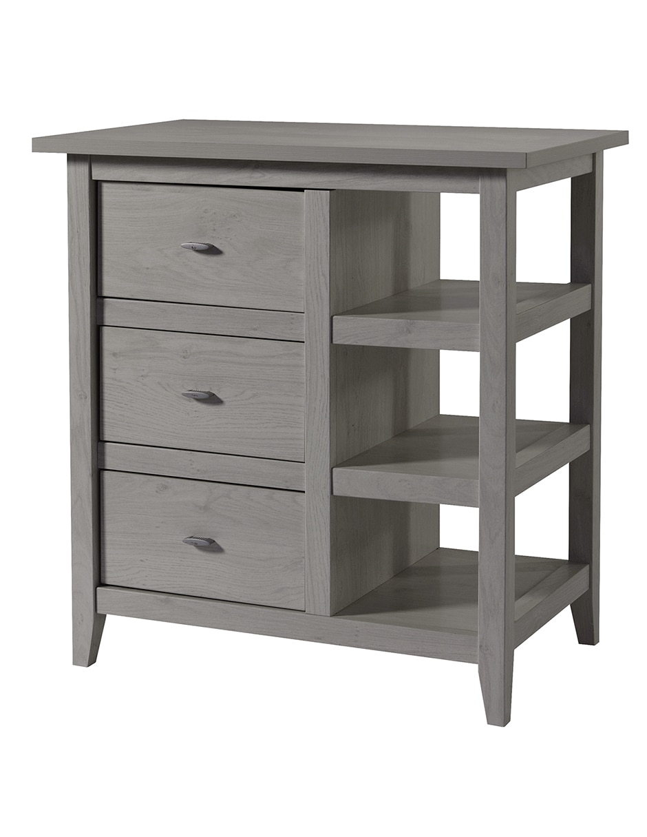 Cómoda con cambiador Lyon Mon Caramel de MDF