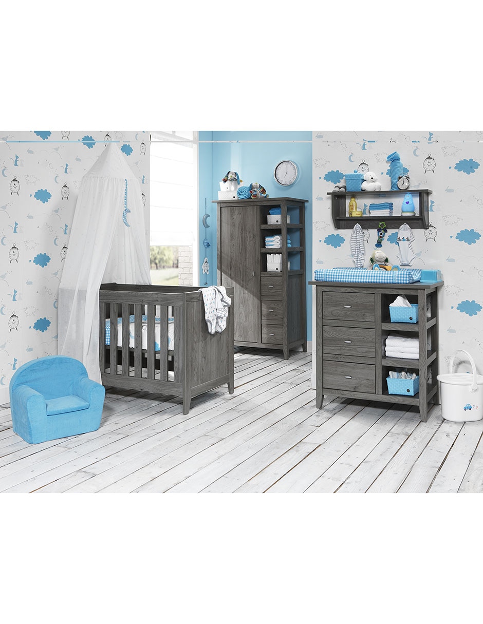 Cómoda con cambiador Lyon Mon Caramel de MDF