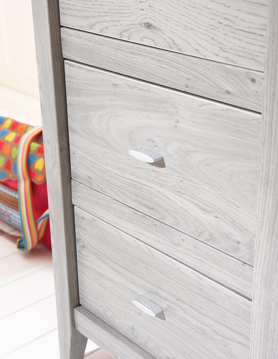 Cómoda con cambiador Lyon Mon Caramel de MDF