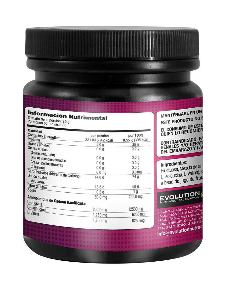 Aminoácidos Evolution Nutraceutical Company arándano-frambuesa