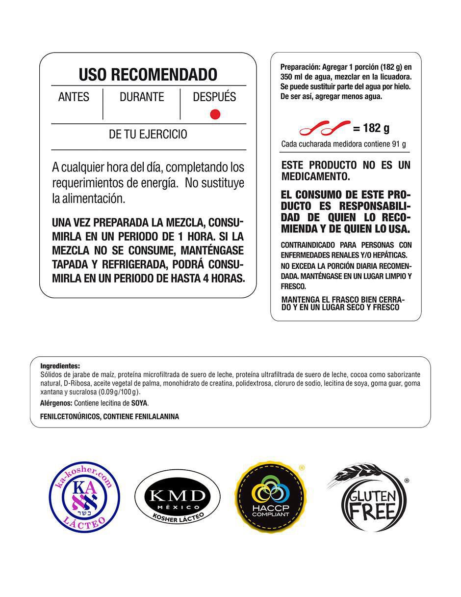 Proteína chocolate 3200g
