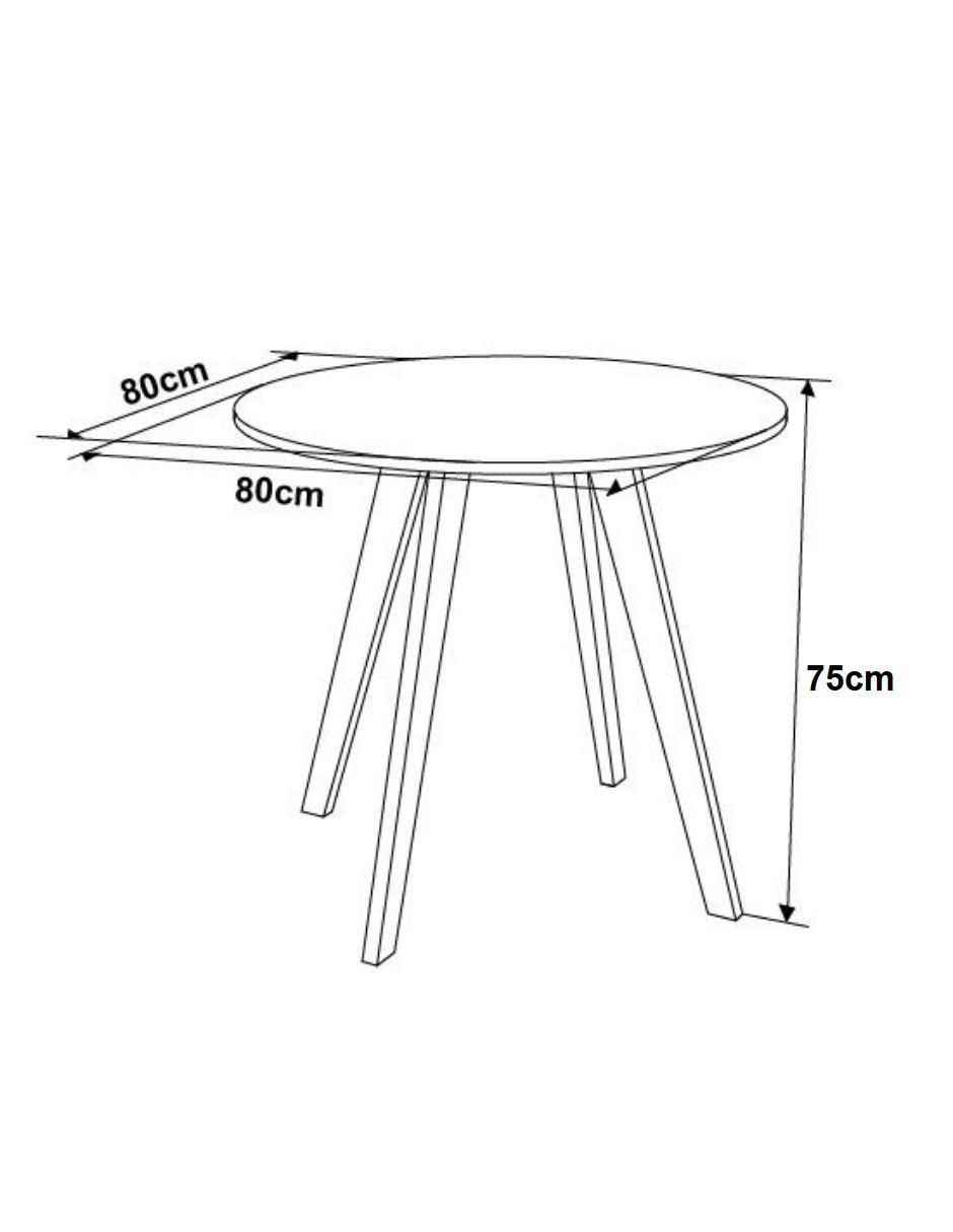 Mesa de comedor armable 3