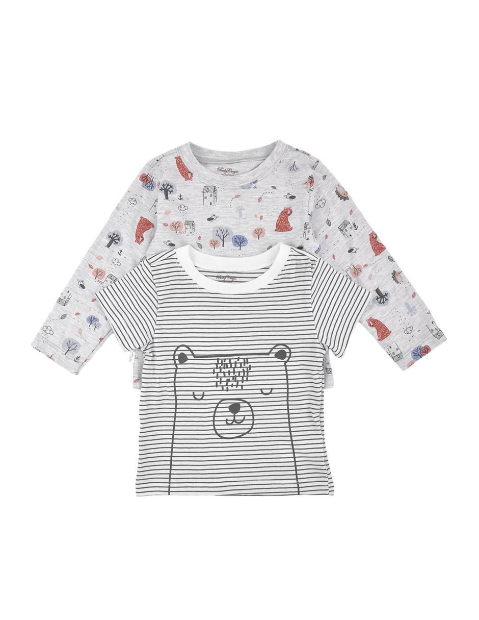 Set playera pijama para hombre Creysi de algodón