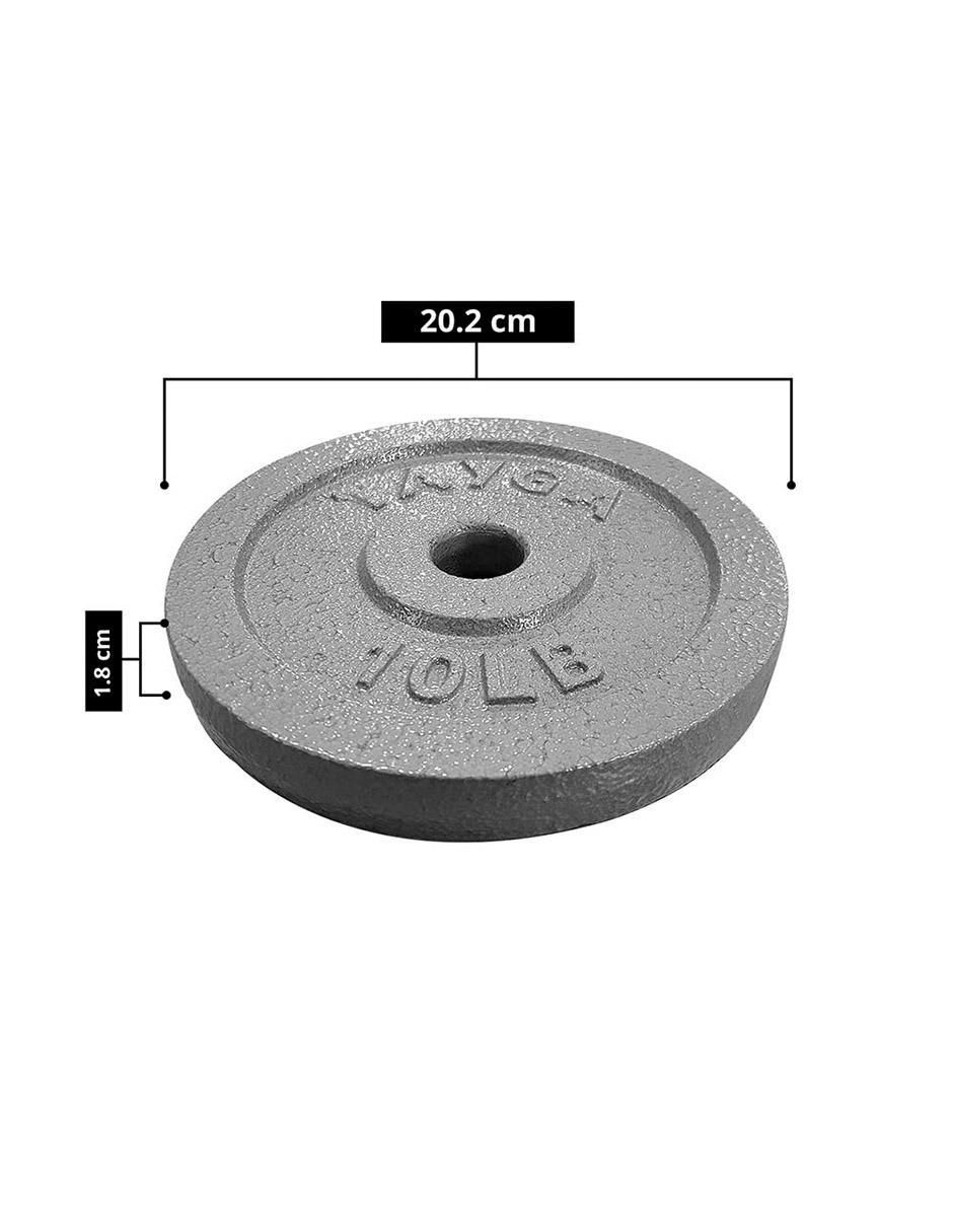 Disco 10 lb c/u 4