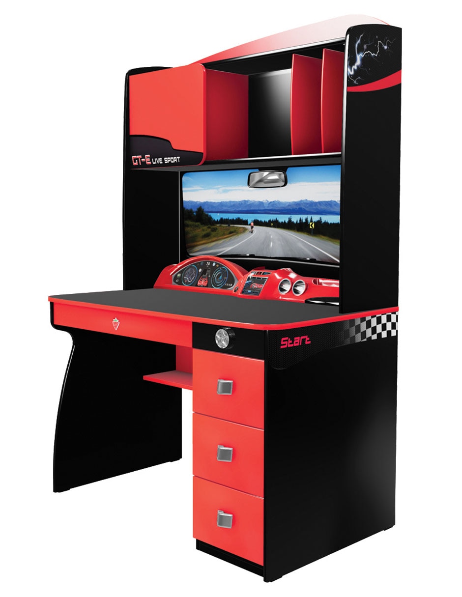 Escritorio armable Champion Racer de MDF 2