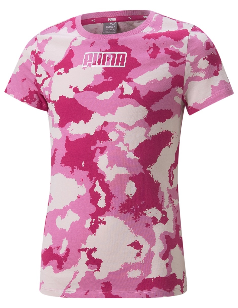 Playera manga corta para niña