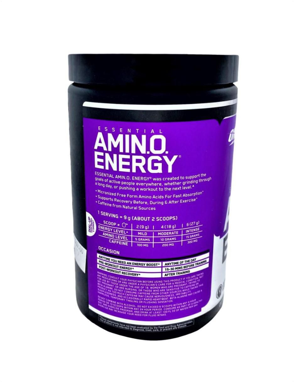 Suplemento alimenticio Optimun Nutrition sabor uva de 270 g