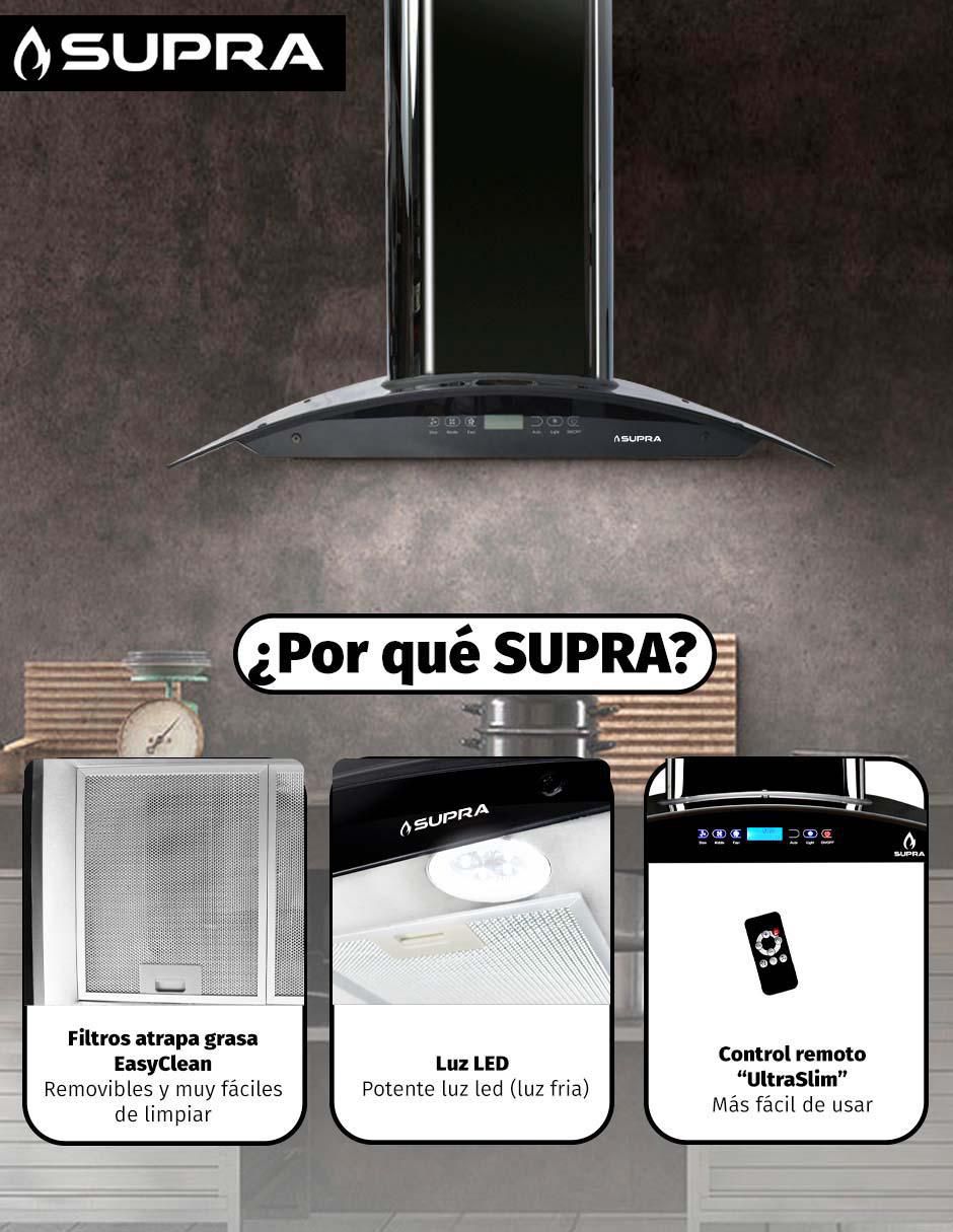 Campana de pared Supra CC-87-SKYFALL de acero inoxidable