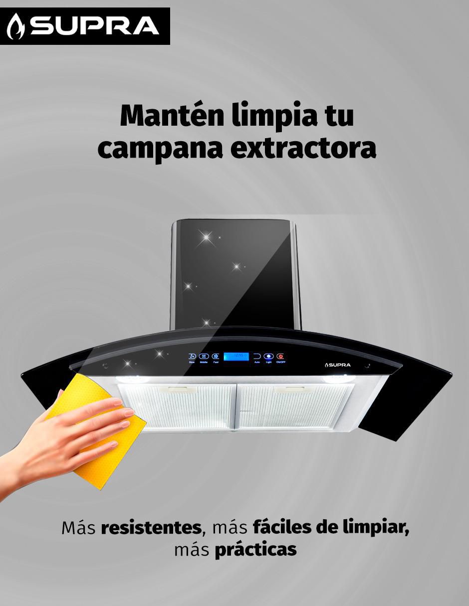 Campana de pared Supra CC-87-SKYFALL de acero inoxidable