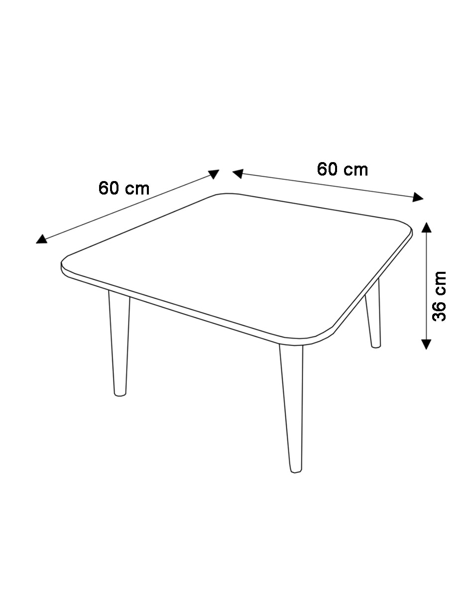 Mesa lateral armable Arana 4