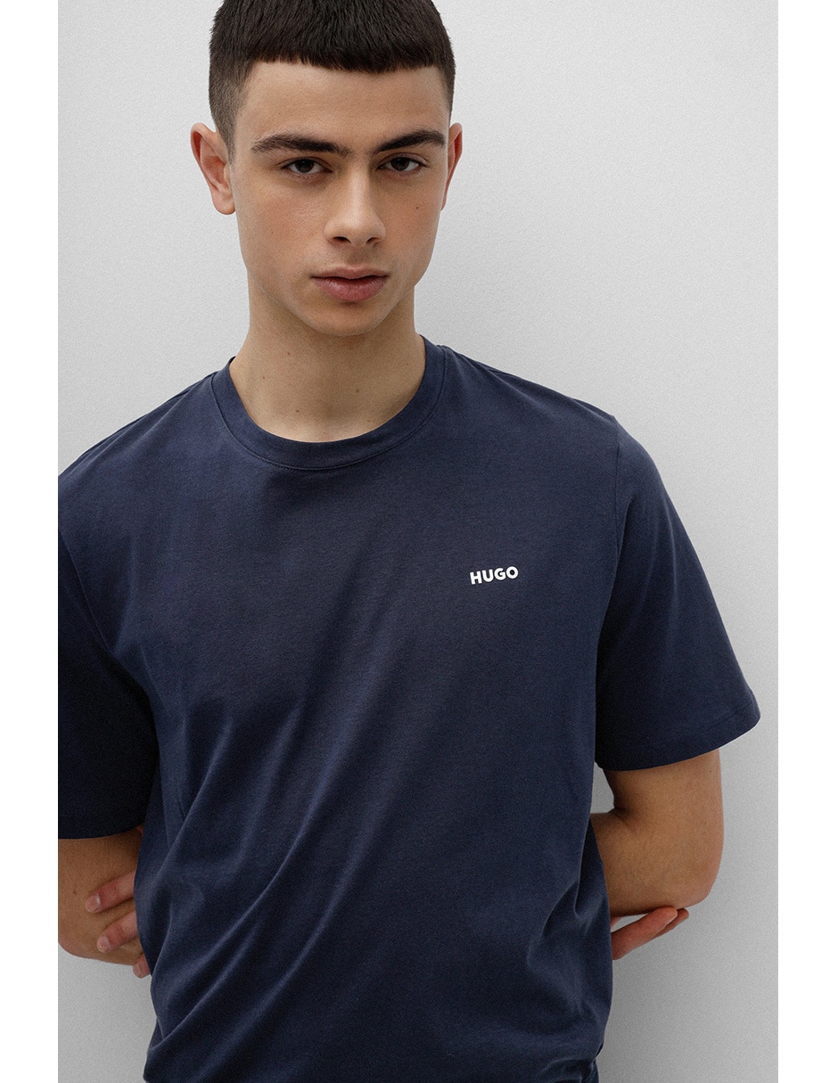 Playera Hugo cuello redondo para hombre