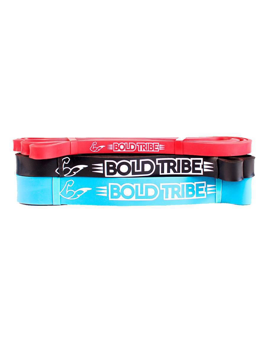 Pack 3 bandas de resistencia Bold Tribe