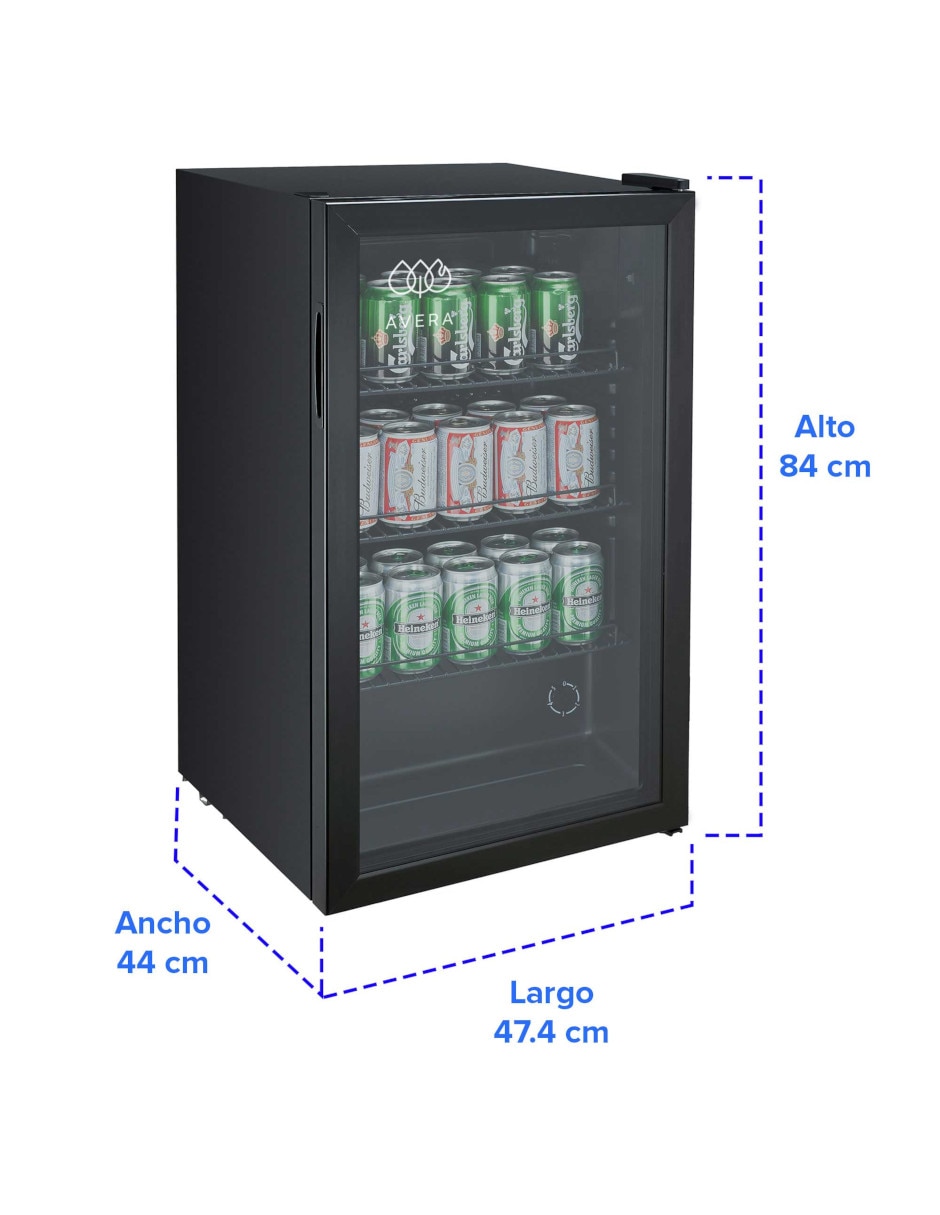 CAVA de vinos EBC115 capacidad 115 botellas 4