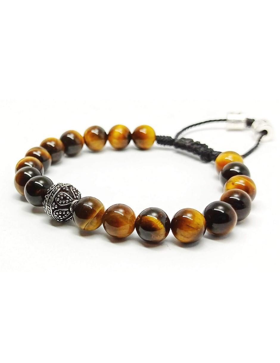 Pulsera de plata con acabado brillante 3