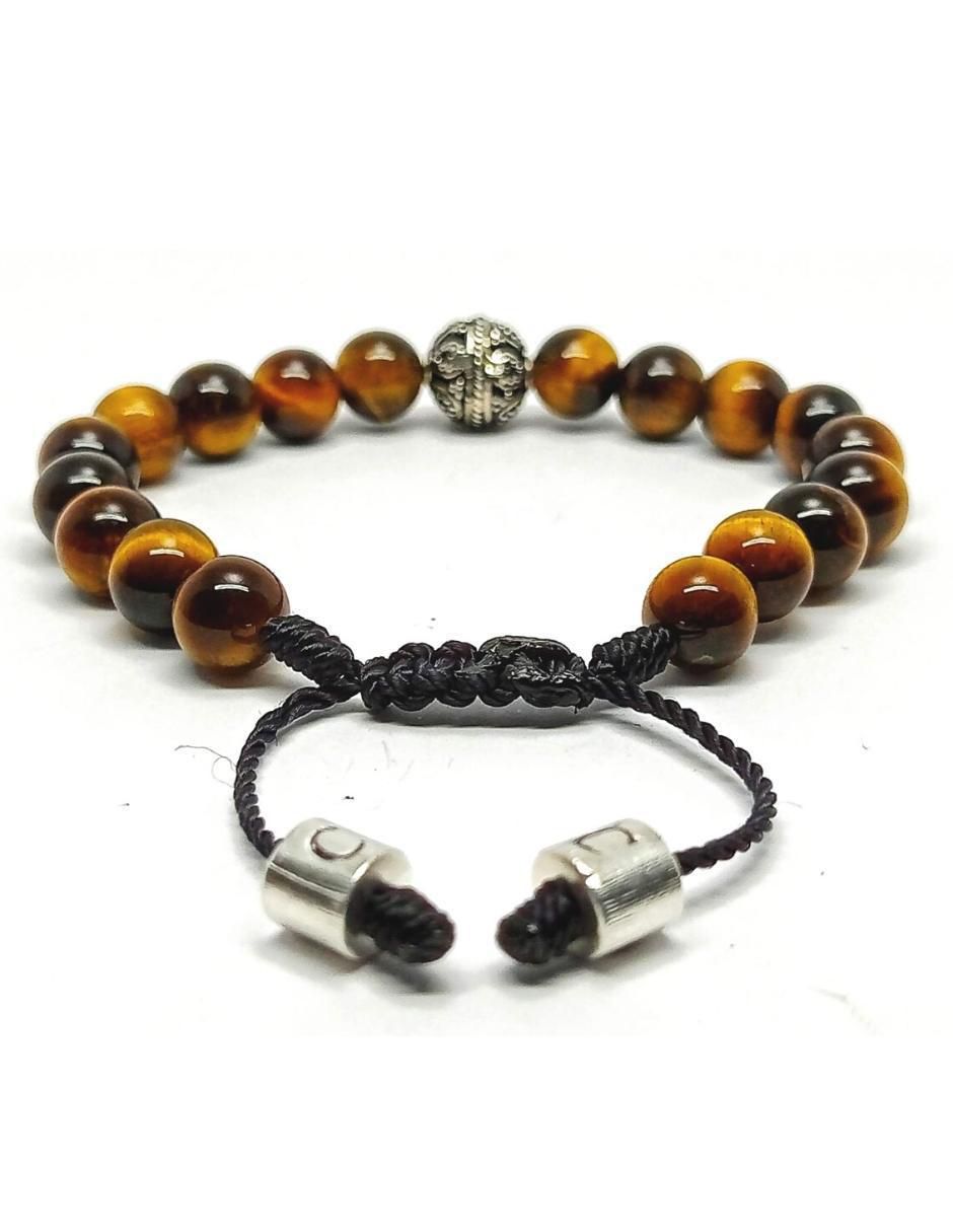 Pulsera de plata acabado brillante 4