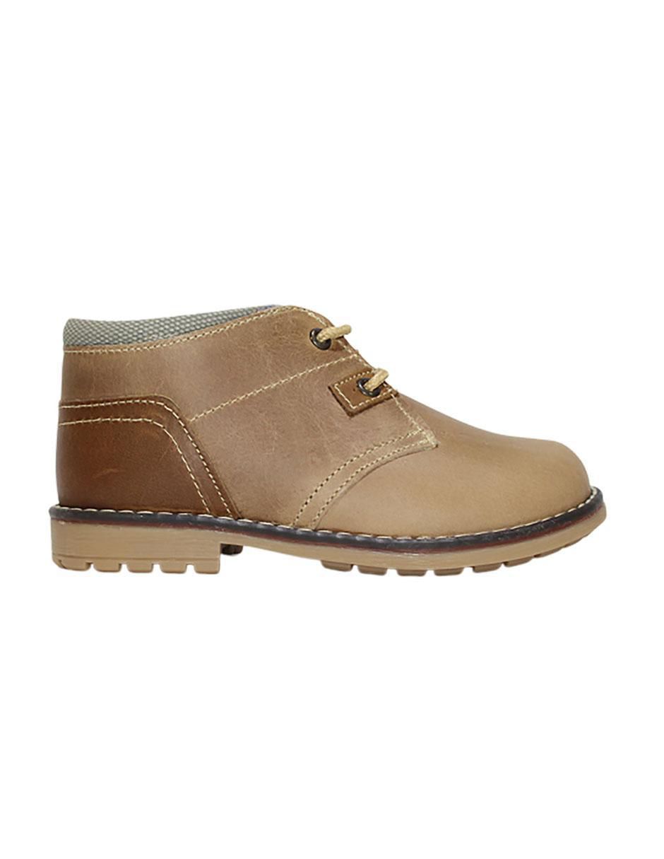 Bota de piel para niño