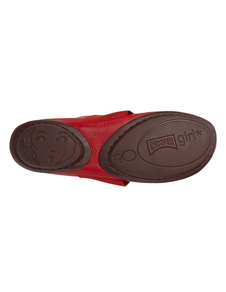 Balerinas Right de piel para mujer