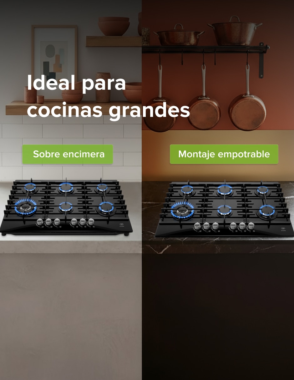 Parrilla a gas lp empotrable 3