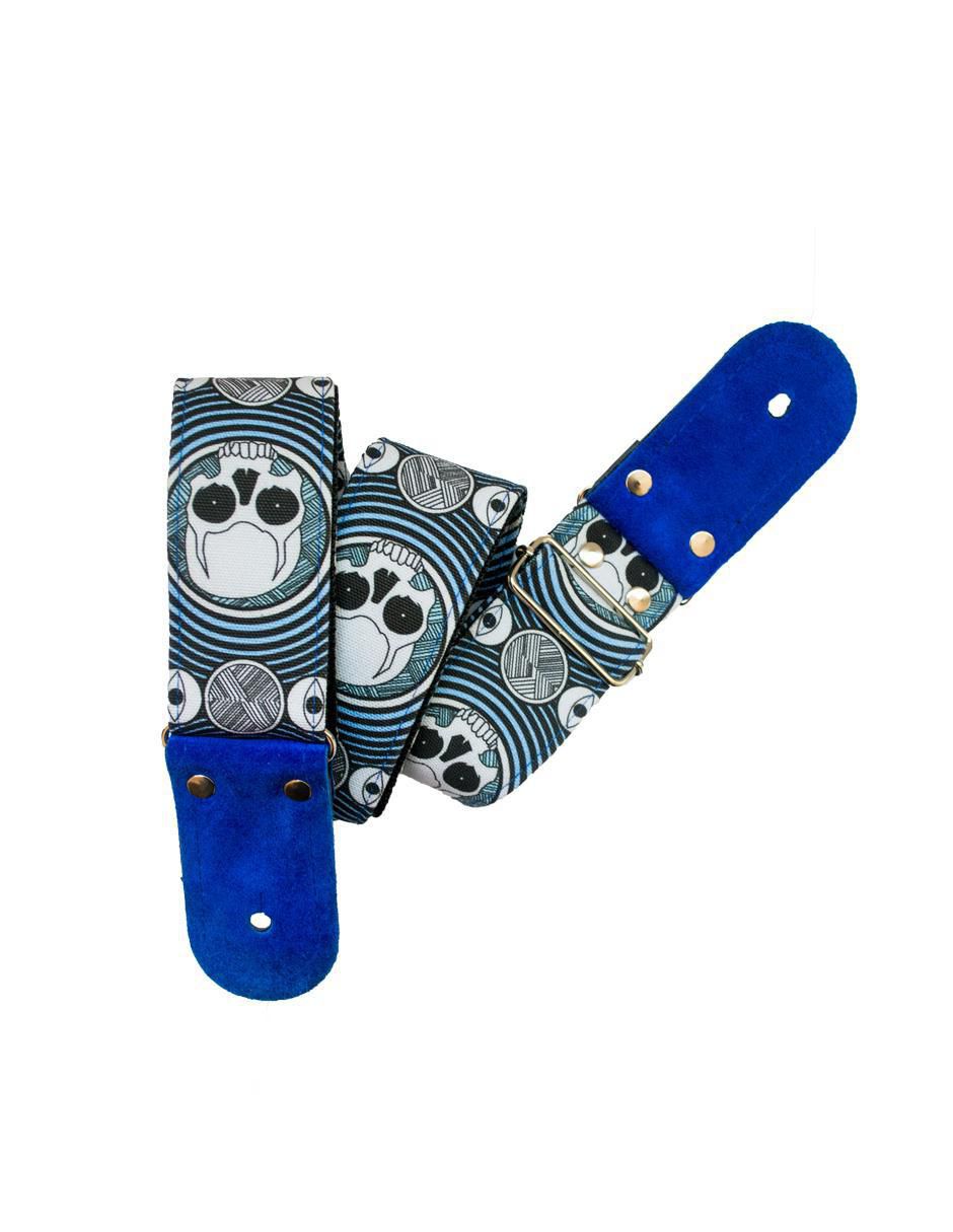 Correa para Guitarra o Bajo Kidam Audio Calaveras