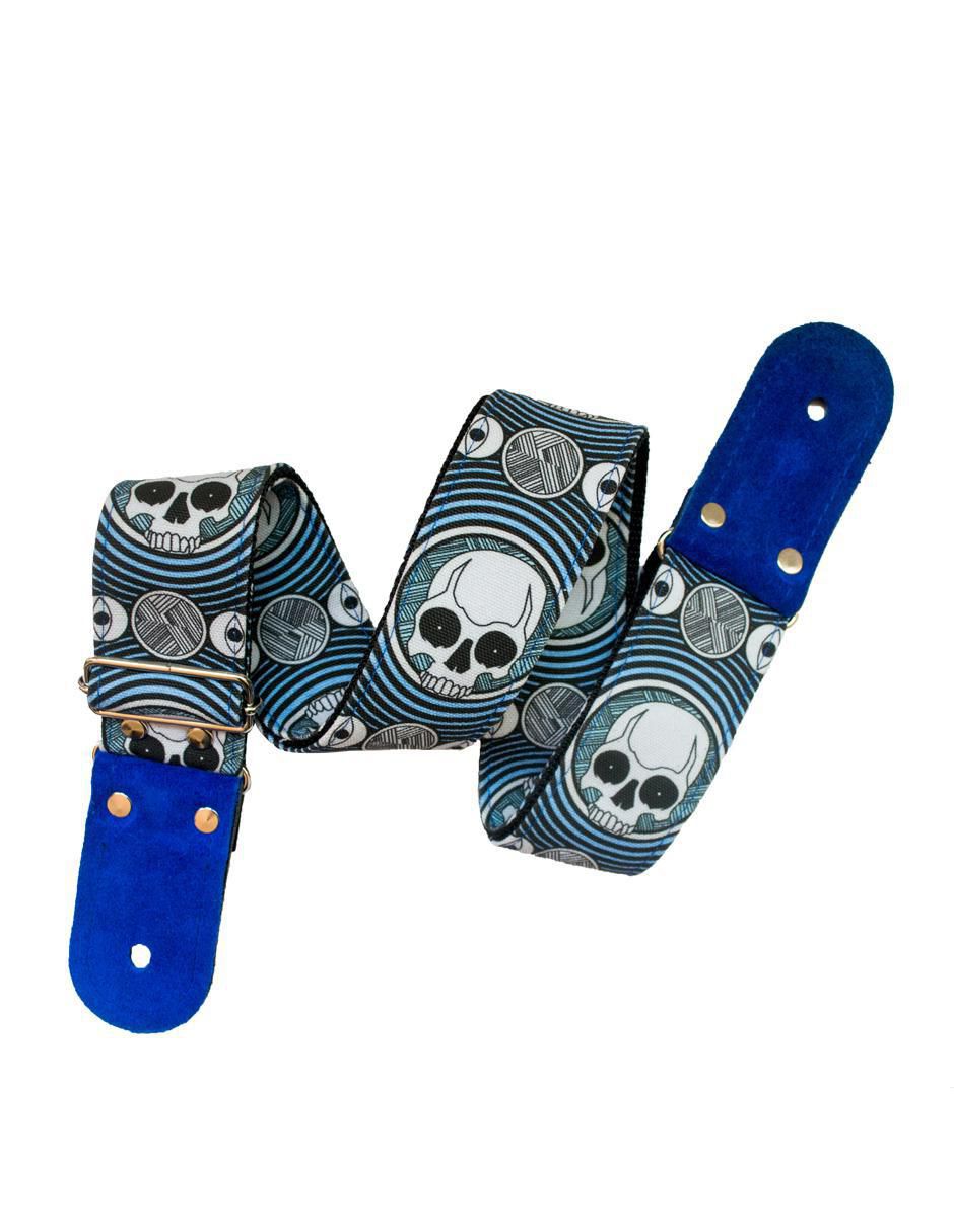 Correa para Guitarra o Bajo Audio Calaveras