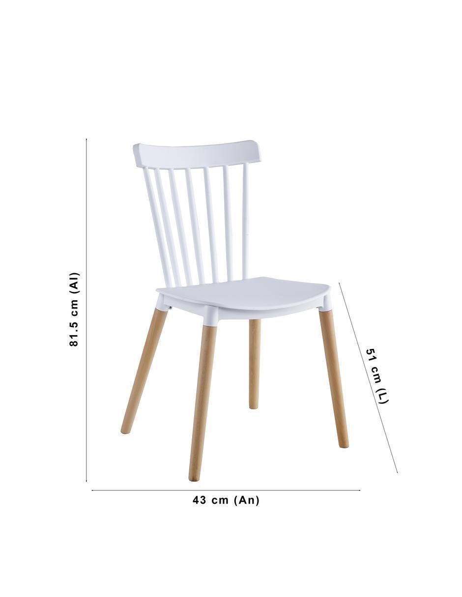 Set de sillas 4 piezas French 5