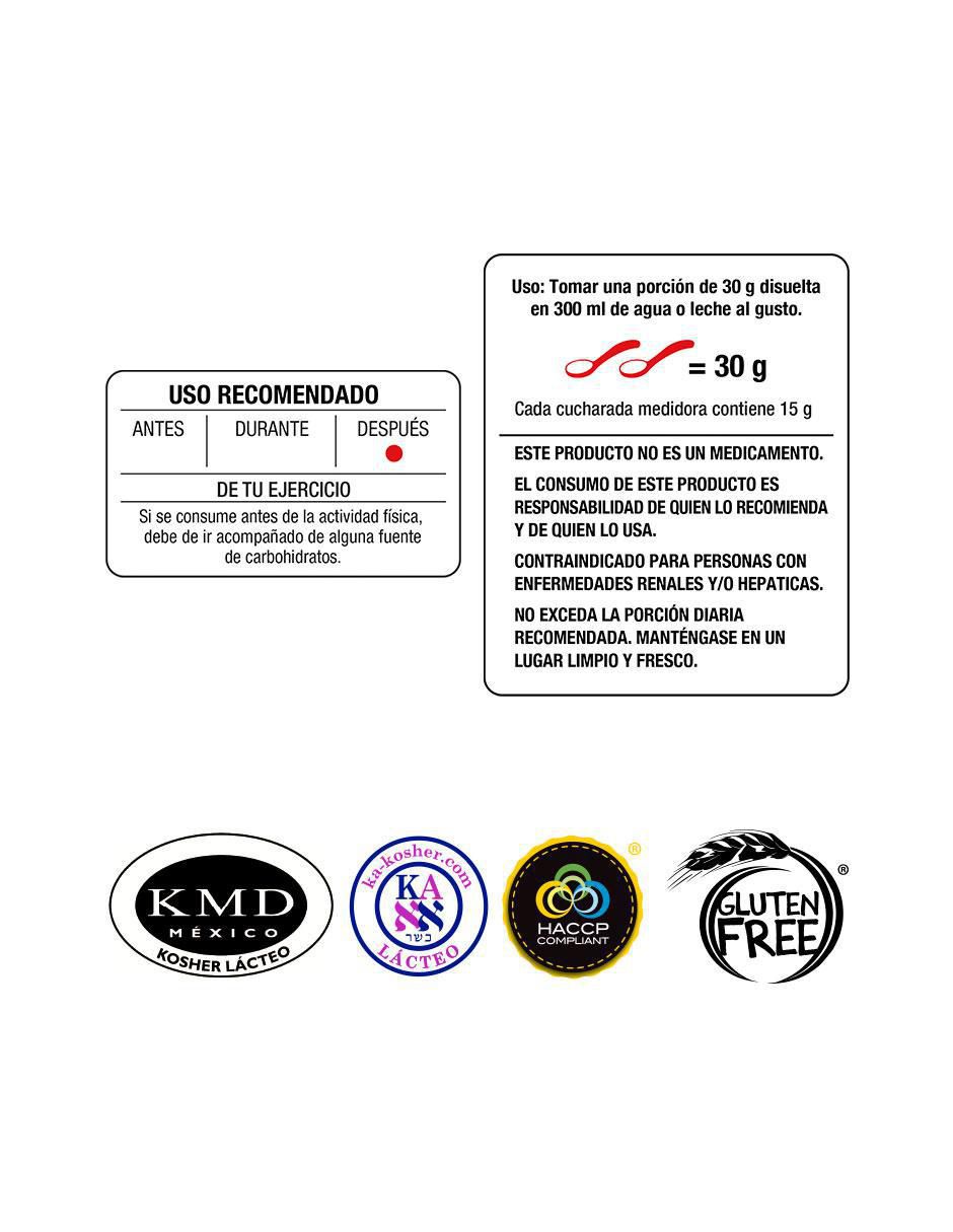 Bebida en polvo Evolution Nutraceutical Company de fresa 2.8 kg