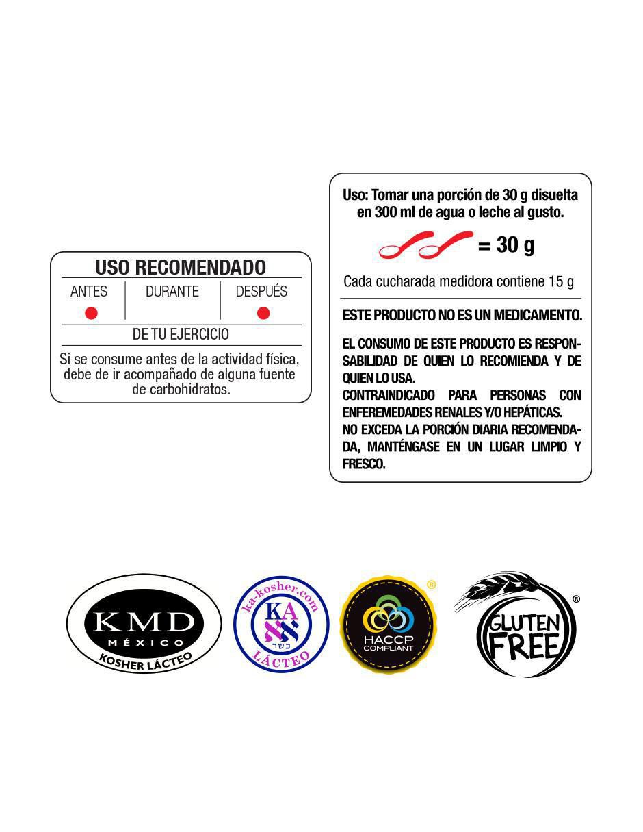 Proteína Evolution Nutraceutical Company suero de leche 1400 g