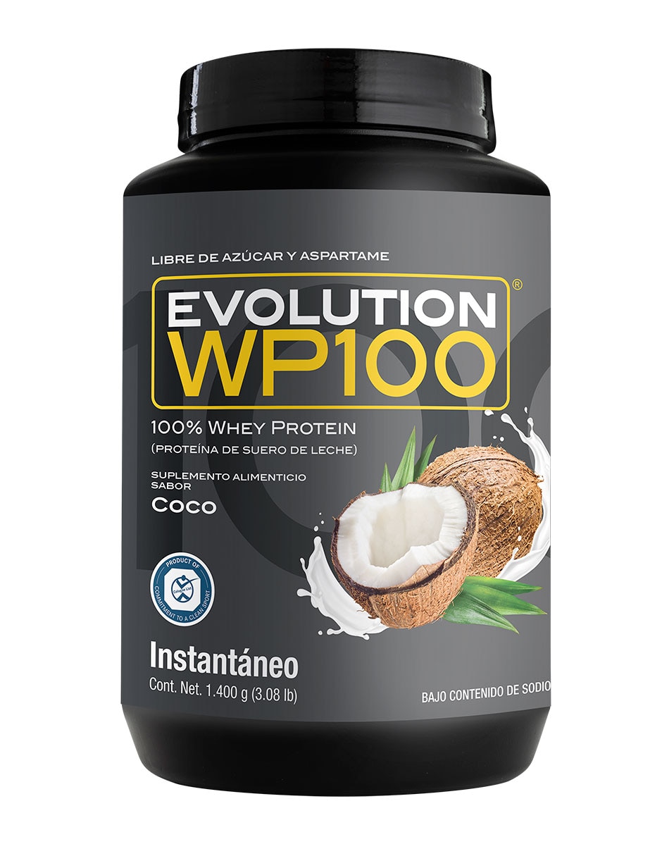 Bebida en polvo proteína sabor coco 1400 g 1