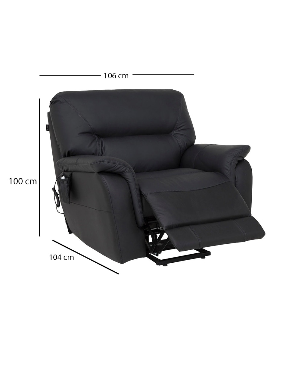 Reclinable Nora de piel 10