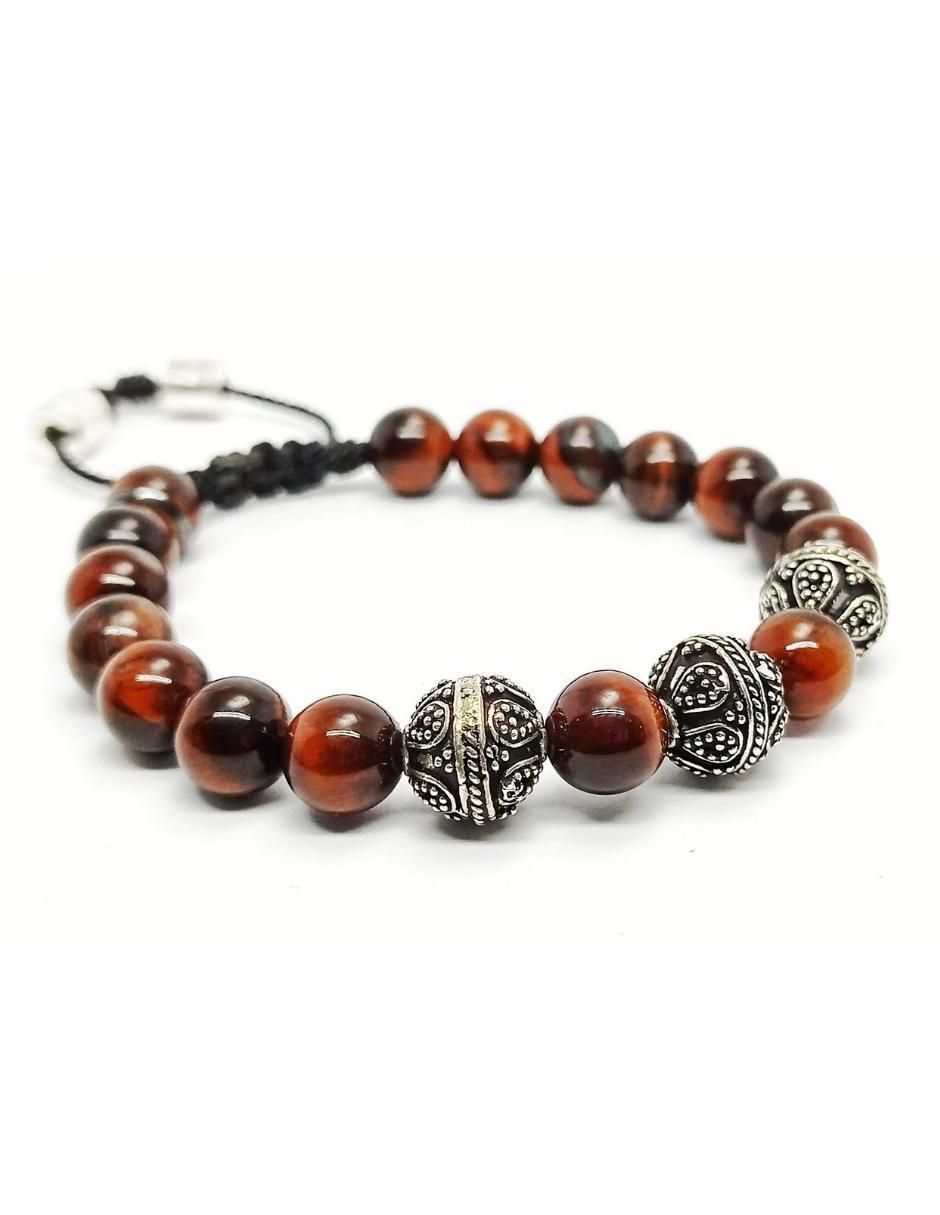 Pulsera de plata acabado brillante 2