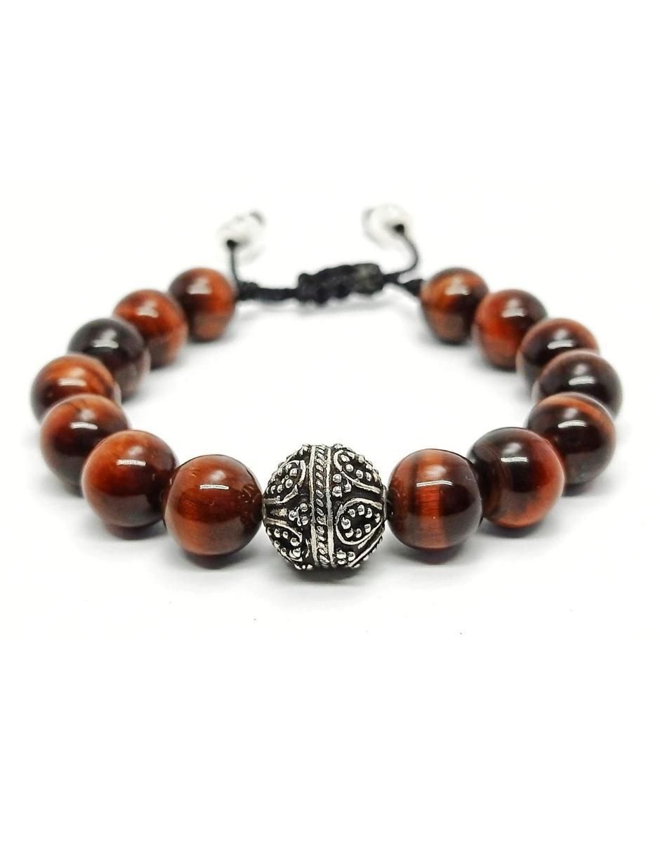 Pulsera de plata acabado brillante