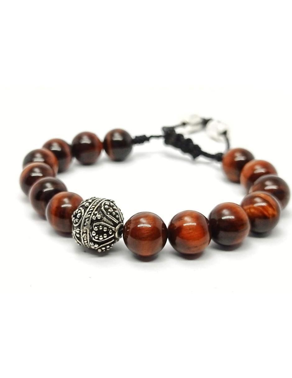 Pulsera de plata acabado brillante 3