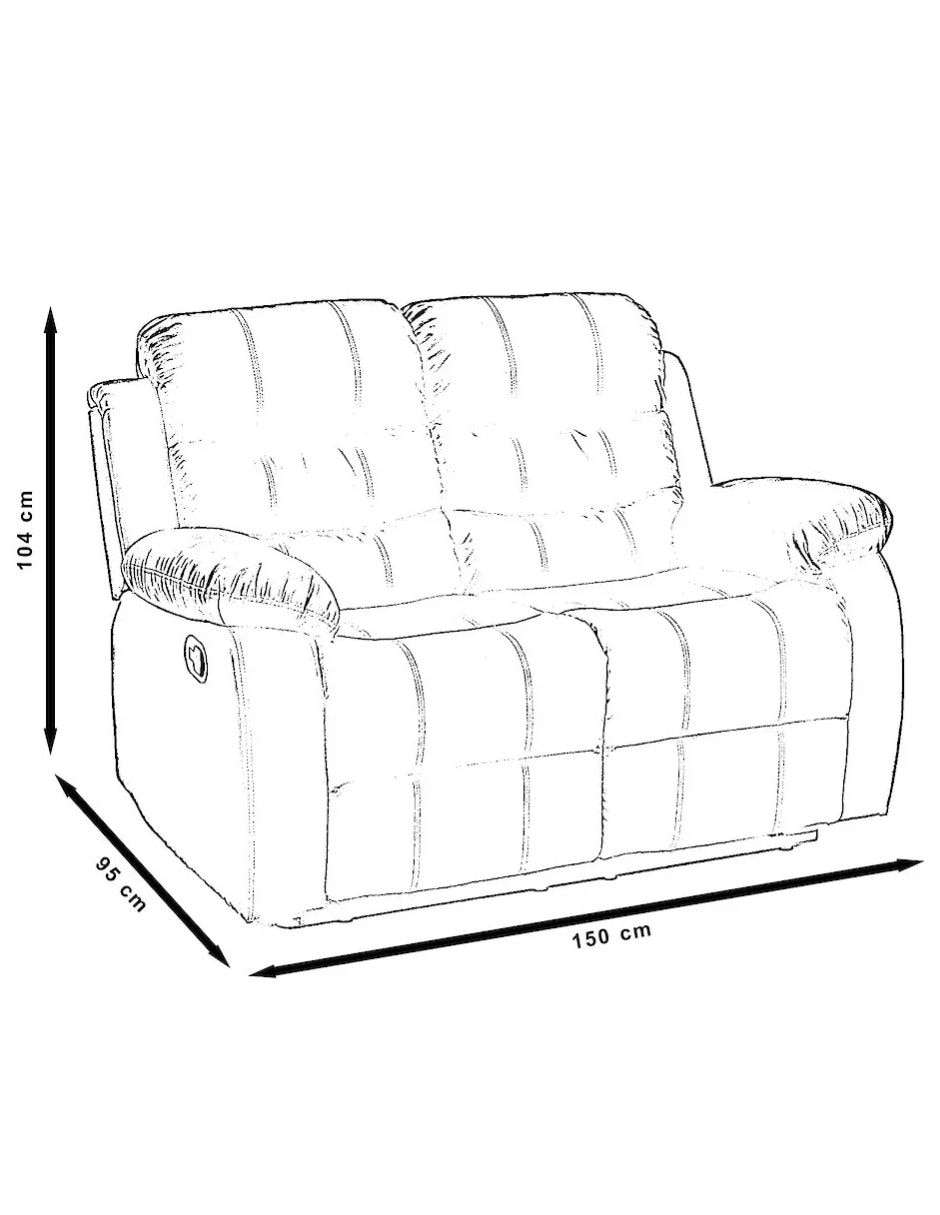 Reclinable de cuero 8
