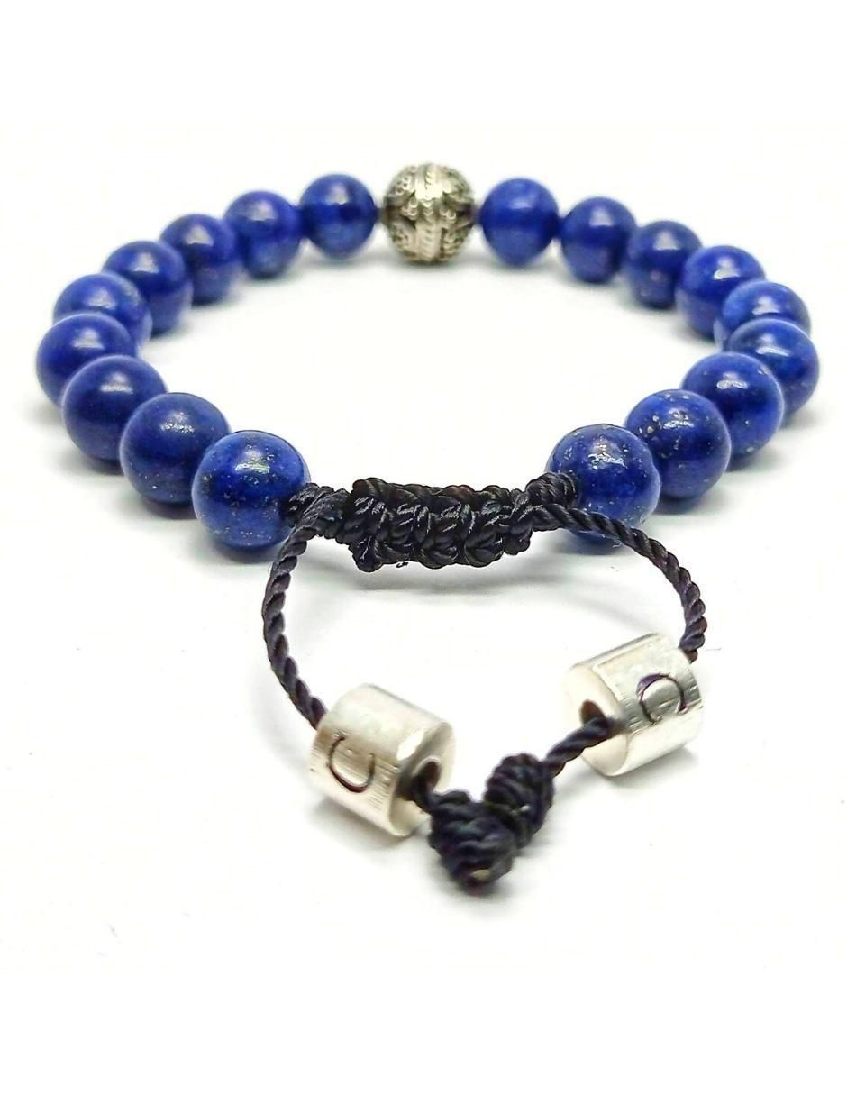 Pulsera de plata acabado lustre 4