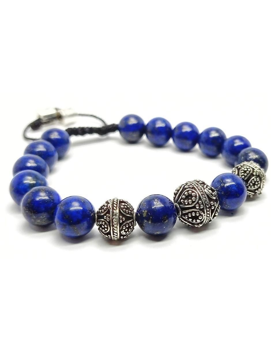 Pulsera de plata acabado lustre 2