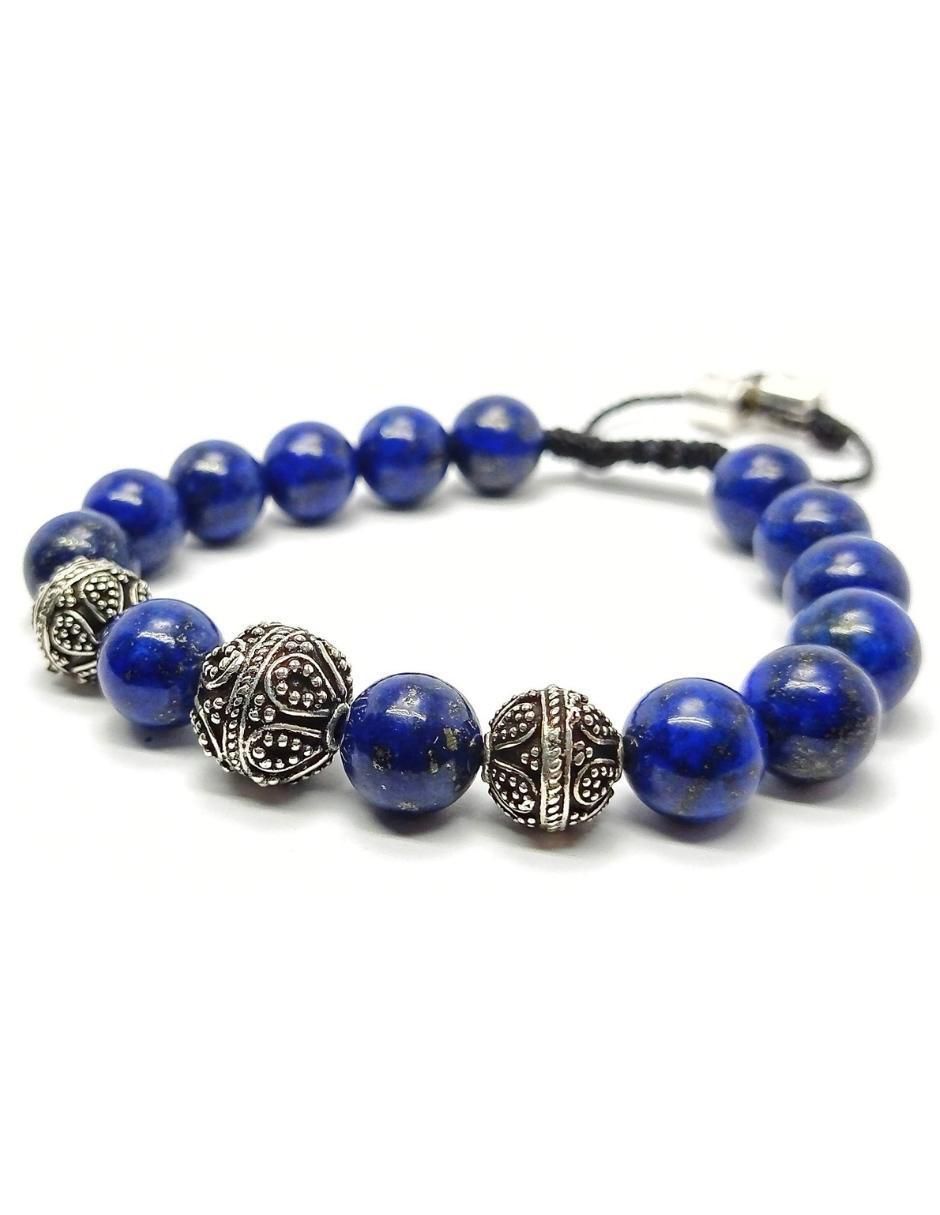 Pulsera de plata acabado lustre 3