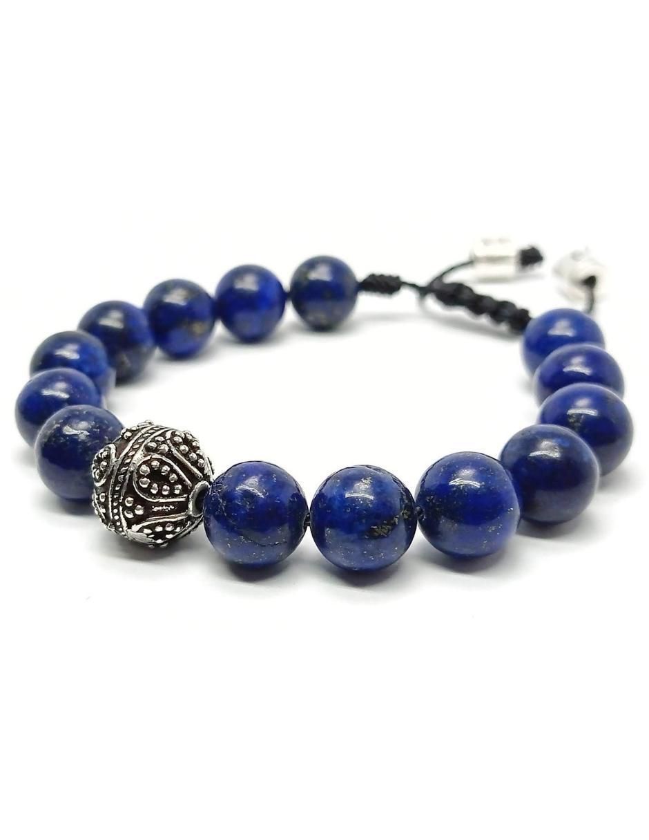 Pulsera de plata acabado lustre 5