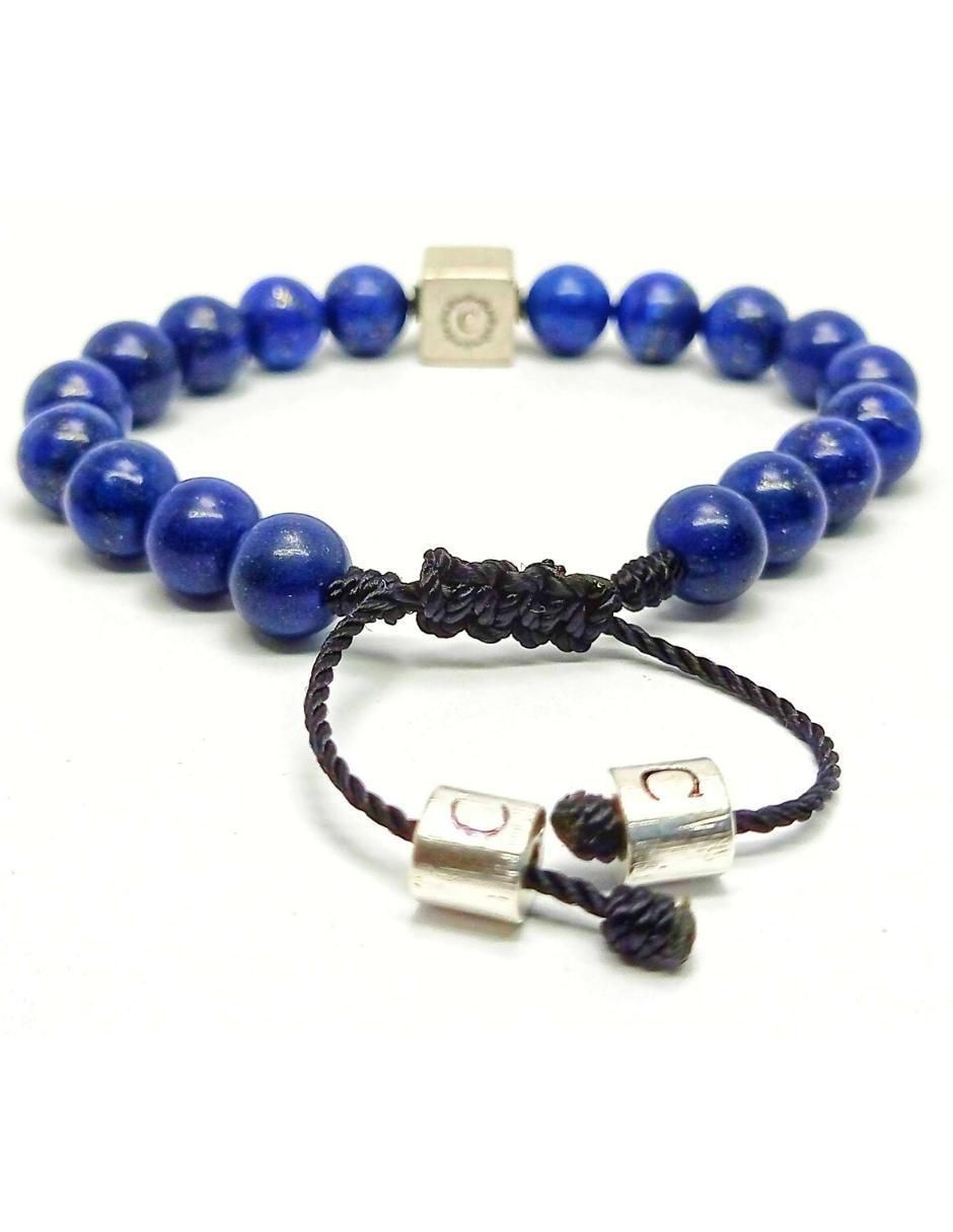 Pulsera de plata acabado lustre 3