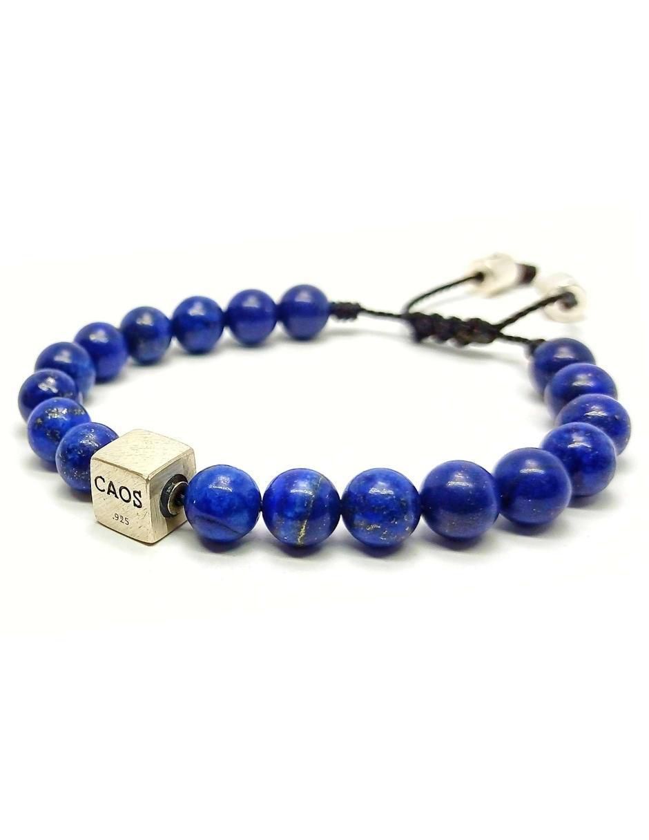 Pulsera de plata acabado lustre 5