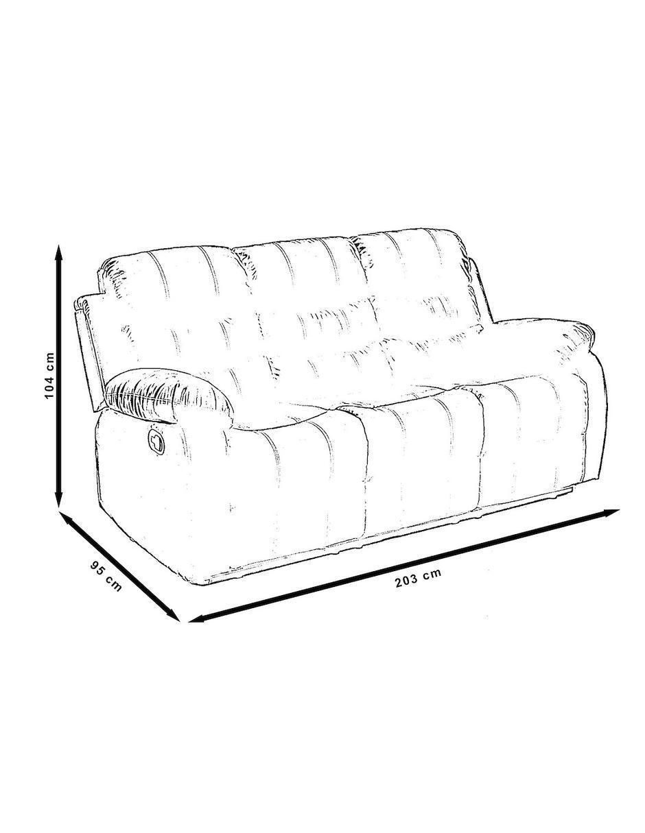 Reclinable de cuero 11