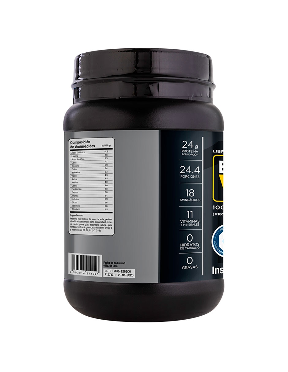 Bebida en polvo proteína sabor chocolate 800 gr Bebida en polvo proteína sabor chocolate 800 gr